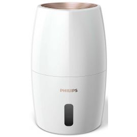 Philips Зволожувач повітря традиційне зволоження, 32м2, 2л, 200мл/г, електр. кер-ння, авт. вимк, дисплей, білий