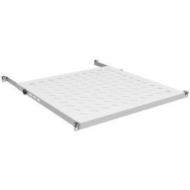 ZPAS Полиця 19", 0.5U, глибина 350мм, кріплення 350-450мм, 70кг максимально, сіра