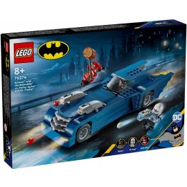 LEGO Конструктор Batman Бетмен на бетмобілі проти Харлі Квін і Містера Фріза