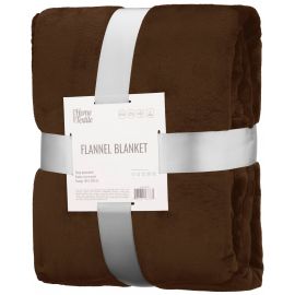 ARDESTO Плед Flannel 160х200см, 100% поліестер, коричневий