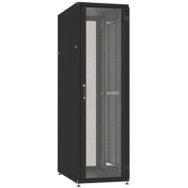 ZPAS Шафа 19", 42U, SZB IT, передні перфоровані, задні перфоровані розпашні, 600x1000 мм, максимально 1500кг, чорна