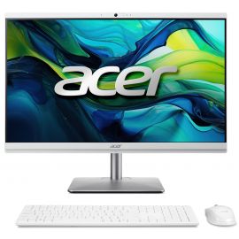 Acer Комп'ютер персональний моноблок Aspire C24-195ES 23.8" FHD Intel U5-125U, 16GB, F512GB, UMA, WiFi, кл+м, 3р, без ОС, сірий