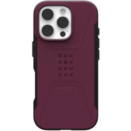 UAG Чохол для iPhone 16 Pro, Civilian Magsafe, Bordeaux