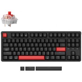 Keychron Клавіатура механічна C3 Pro 87Key, K pro Red, USB-A, QMK, Hot-swap, EN/UKR, RGB, чорний