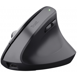 Trust Миша Bayo 2 Ergonomic, BT/WL/USB-A, чорний