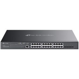 TP-Link Комутатор SG3428XMP 24xGE (24xPoE), 4xSFP+, 384Вт, Керований L2