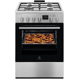 Electrolux Плита комбінована, 58л, 60x60см, дисплей, конвекція, пара, нерж