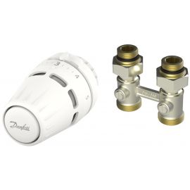 Danfoss Комплект термостатичний Regus RA + RLV-KB, 1/2", прямий