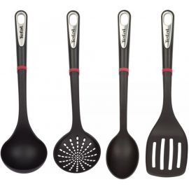 Tefal Набір кухонних аксесуарів Ingenio, 4шт, пластик, чорний