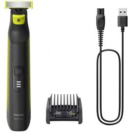 Philips Бритва електр. OneBlade Pro, Li-Ion, сух.+волог., індикатор заряду, чорний