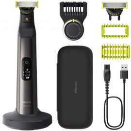 Philips Бритва електр. OneBlade Pro 360, Li-Ion, сух.+волог., індикатор заряду, твердий чохол, чорний