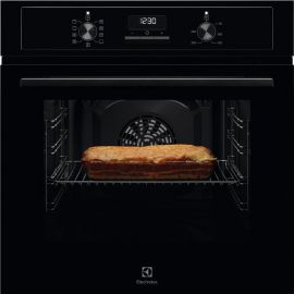 Electrolux Духова шафа електрична, 65л, A, дисплей, конвекція, чорний