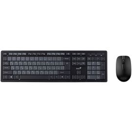 Genius Комплект клавіатура та миша KM-8200, WL, EN/UKR, чорний