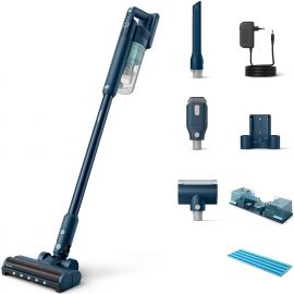 Philips Пилосос безпровідний Series 5000, вологе прибирання, конт пил -0.6л, автон. робота до 60хв, вага-1.5кг, НЕРА, синій