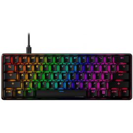 HyperX Клавіатура механічна Alloy Origins 60 61key, Red, USB-A, EN/UA, RGB, чорний