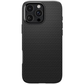 Spigen Чохол для iPhone 16 Pro Max, Liquid Air, Matte Black