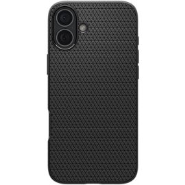 Spigen Чохол для iPhone 16 Plus, Liquid Air, Matte Black