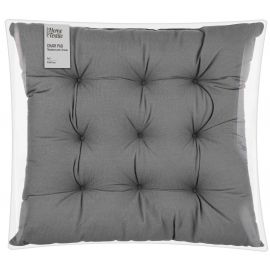 ARDESTO Подушка для стільця Soft 40х40см, 100% поліестер, сірий