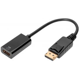 Digitus Адаптер DisplayPort > HDMI (M/F), Ultra HD, активний