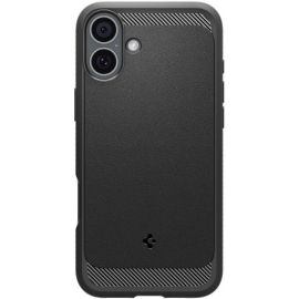 Spigen Чохол для iPhone 16, Rugged Armor MagFit, Matte Black