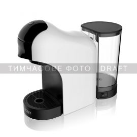 ARDESTO Кавоварка капсульна, 0.8л, капсули Nespresso, Nescafe Dolce Gusto, мелена кава, сенсорне керування, білий