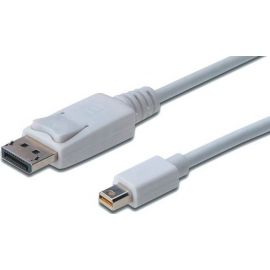 Digitus miniDisplayPort to DisplayPort (AM/AM)[Кабель miniDisplayPort > DisplayPort (M/M), 2м, білий]
