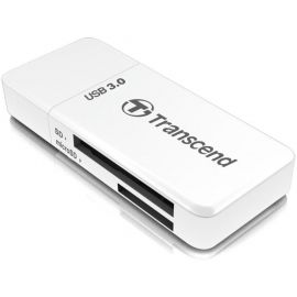 Transcend Кардрідер USB 3.1 Gen 1 microSD/SD White