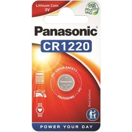 Panasonic Батарейка літієва CR1220 блістер, 1 шт.