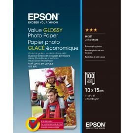 Epson Папір 100mmx150mm Value Glossy Photo Paper 100 арк.