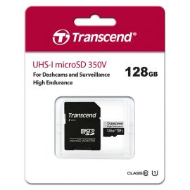 Transcend Карта пам'яті microSD 128GB C10 UHS-I U1 High Endurance (170TB)