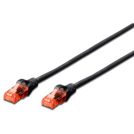 Digitus CAT 6 UTP, 0.25м, AWG 26/7, Cu, LSZH, чорний