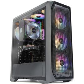 Zalman Корпус N5 MF, без БЖ, 1xUSB3.0, 2xUSB2.0, 4x120mm RGB fans, Acrylic Side Panel, ATX, чорний