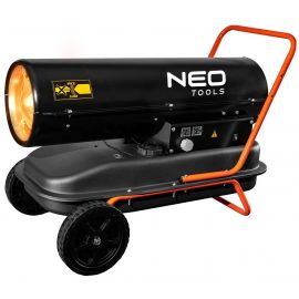 Neo Tools Теплова гармата дизель/гас, прямого нагріву, 30кВт, 420м кв, 750м куб/год, колеса, IPX4, чорний