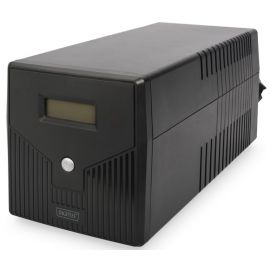 Digitus Джерело безперебійного живлення 1000VA/600W, LCD, RJ45, RS232, USB, 4xSchuko