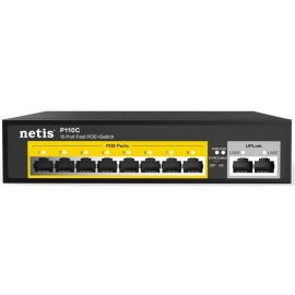Netis Комутатор P110C 8xFE PoE, 2xFE, некерований