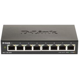 D-Link Комутатор DGS-1100-08V2 8xGE, EasySmart