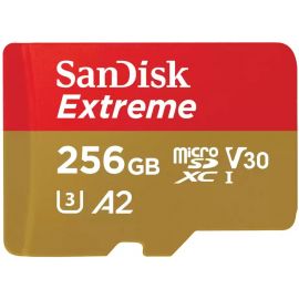 SanDisk Карта пам'яті microSD 256GB C10 UHS-I U3 R170/W80MB/s Extreme V30