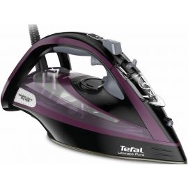 Tefal Праска Ultimate Pure, 3000Вт, 350мл, паровий удар -240гр, постійна пара - 55гр, керам. підошва, чорно-фіолетовий