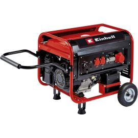Einhell Генератор бензиновий TC-PG 65/E5, 230В/380В, 3.6кВт (макс. 6.51кВт), електростарт, 25л, 83кг