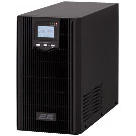 2E Джерело безперебійного живлення PS3000L, 3000VA/2400W, на зовнішні АКБ 4*12В, 3xSchuko+3xC13
