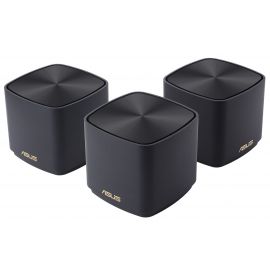 ASUS Маршрутизатор ZenWiFi XD4 3PK PLUS black AX1800 1xGE LAN 1x1GE WAN WPA3 OFDMA MESH