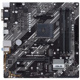 ASUS Материнcька плата PRIME B550M-K sAM4 B550 4xDDR4 M.2 HDMI DVI D-Sub mATX