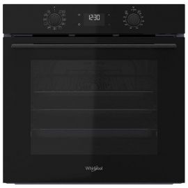 Whirlpool Духова шафа електрична, 71л, A+, дисплей, конвекція, телескопічні напрямні, чорний