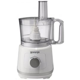Gorenje Кухонна машина, 800Вт, чаша-пластик, корпус-пластик+метал, насадок-5, білий