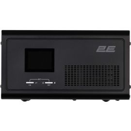 2E Інвертор HI600, 600W, 12V - 230V, LCD, AVR, 2xSchuko + DC output