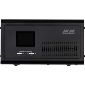 2E Інвертор HI1000, 1000W, 12V - 230V, LCD, AVR, 2xSchuko + DC output