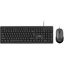 2E Комплект клавіатура та миша MK401 USB-A, EN/UK, чорний