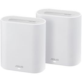 ASUS Маршрутизатор ExpertWiFi EBM68 2PK white AX7800 3xGE LAN 1x2.5GE WAN 1xUSB3.2 WPA3 OFDMA MESH