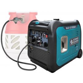 Könner & Söhnen Генератор газово-бензиновий інверторний KS 5500iEG S, 230В, 5.5кВт, електростартер, 52.5кг