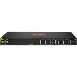 HPE Комутатор Aruba 6100, 24xGE, 4xSFP+ Ports, PoE Class 4 370W, LT Warranty